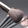 OWOHYG 11-Piece Natural Hair Makeup Brush Set, Black view 2