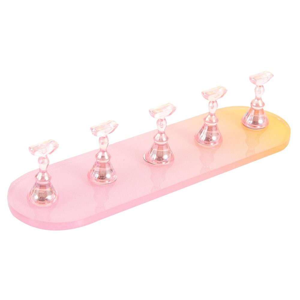 Magnetic Plastic Nail Display for Artificial Nail Tips