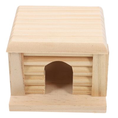 Happyyami Small Hamster House with Removable Platform