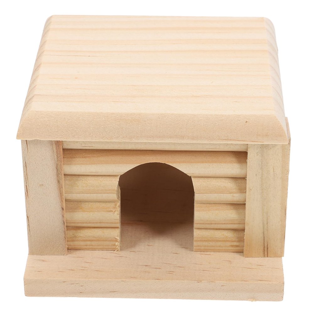 Happyyami Small Hamster House with Removable Platform