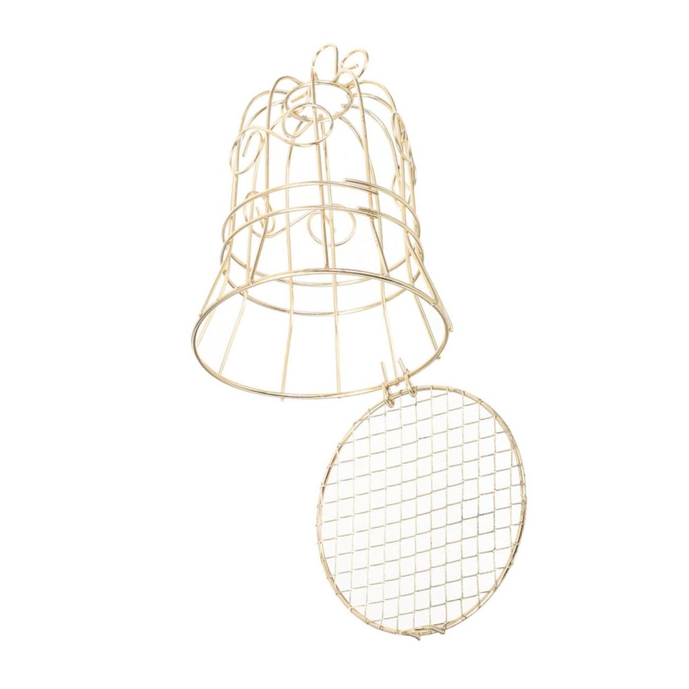 Happyyami Vintage Birdcage with Toys for Parrots