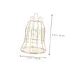 Happyyami Vintage Birdcage with Toys for Parrots view 2