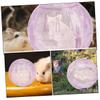 Happyyami Hamster Exercise Wheel - Pink view 3