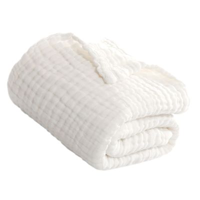 RORPOIR Muslin Baby Blanket, Soft Breathable Cotton, 105 x 105 cm