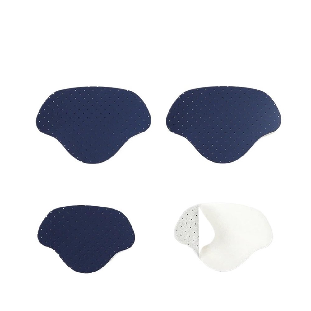RLRLR Heel Pads for Shoes, Heel Repair Patches, Heel Stickers, 4 Pieces (Blue)
