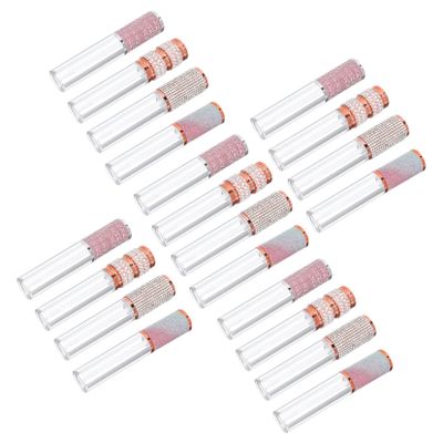 OHPHCALL 20-Piece Empty Lip Gloss Tubes, Reusable and Portable, for Lip Care, Lip Gloss, Lip Balm and More