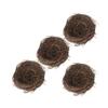 BUGUUYO 4-Pack Artificial Rattan Bird Nests view 1