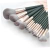 TOVINANNA 14-Piece Wooden-Handle Makeup Brush Set with Fine Synthetic Fibers view 3