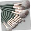 TOVINANNA 14-Piece Wooden-Handle Makeup Brush Set with Fine Synthetic Fibers view 4