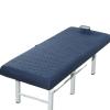 YXINAER Thickened Fitted Sheet for Massage Tables, Open Cover, Dark Blue, 190 x 70 cm view 2