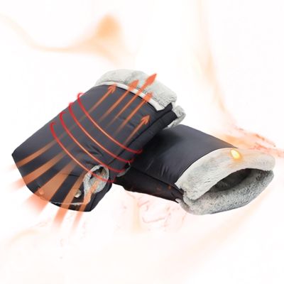 Cozy, Warm, Waterproof Stroller Hand Muff Gloves