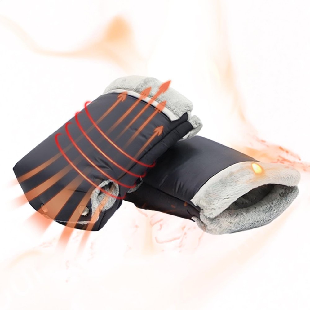 Cozy, Warm, Waterproof Stroller Hand Muff Gloves