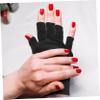 WOONEKY 2 Pairs UV Protection Gloves for Gel Manicures view 3