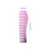 FRCOLOR Wide-Tooth ABS Hair Comb for Men, Pink, for Salon and Home view 4