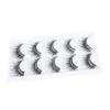 FRCOLOR 5 Pairs of Black Glitter False Eyelashes view 1