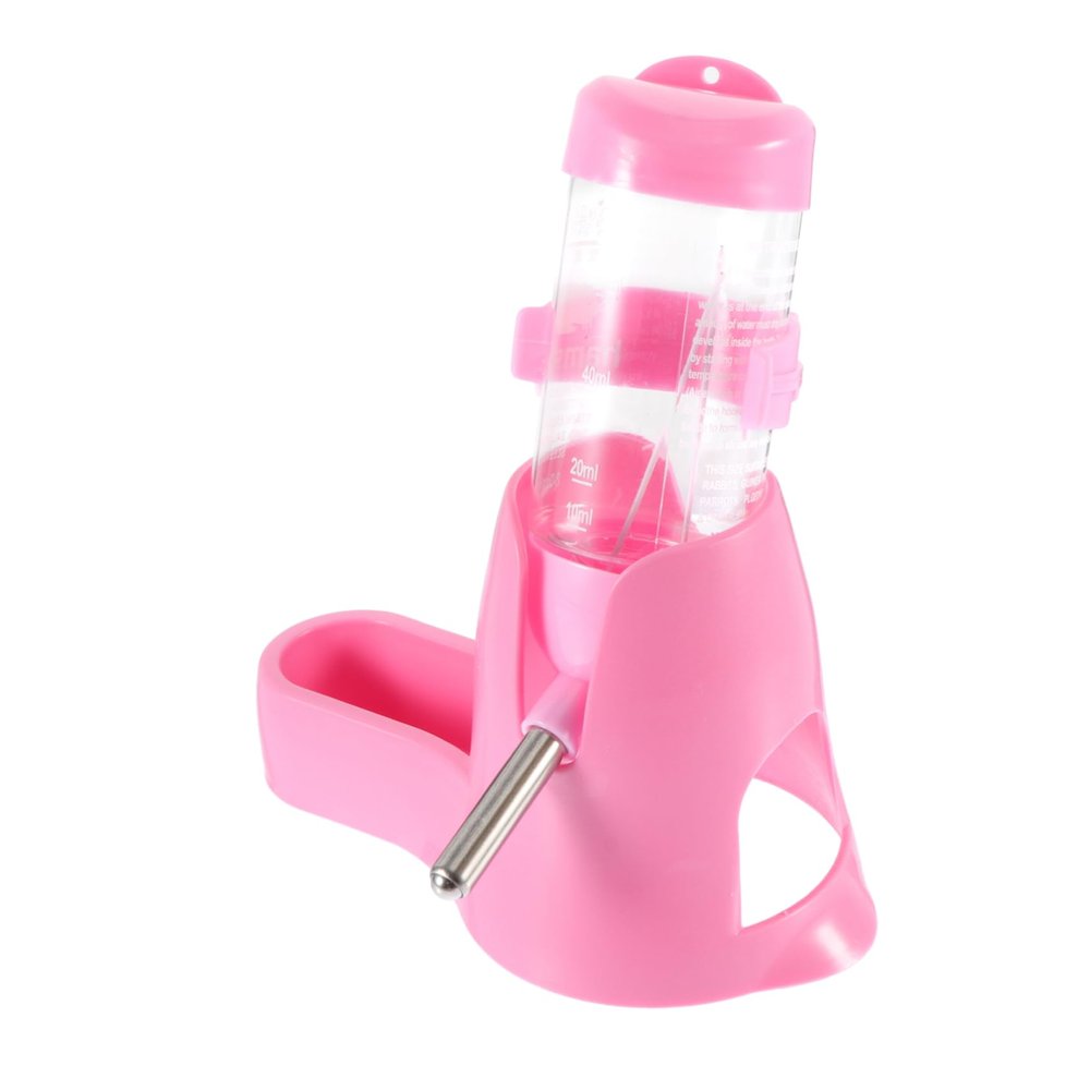 SEWOART Hamster Water Dispenser, 80 ml, Plastic, Removable Design, Easy to Clean, for Small Animals in Cages