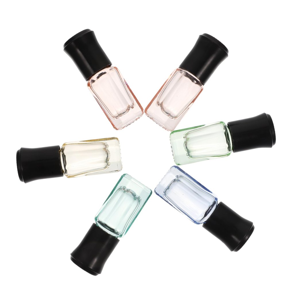 Healeved 6-Piece Reusable Glass Roll-On Bottles