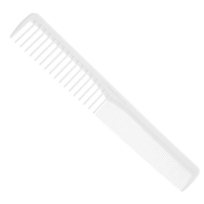 Professional Hair Cutting Comb 107, ABS, White, Antistatic