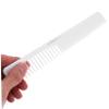 Professional Hair Cutting Comb 107, ABS, White, Antistatic view 3
