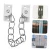 White Stainless Steel Window Safety Lock for Cabinets and Windows view 4