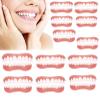 Generic Fake Teeth Veneers, Cosmetic Temporary Dentures, 12 Pieces view 1