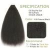 Kinky Straight Tape-In Human Hair Extensions, 20 Pieces, 50 g view 2