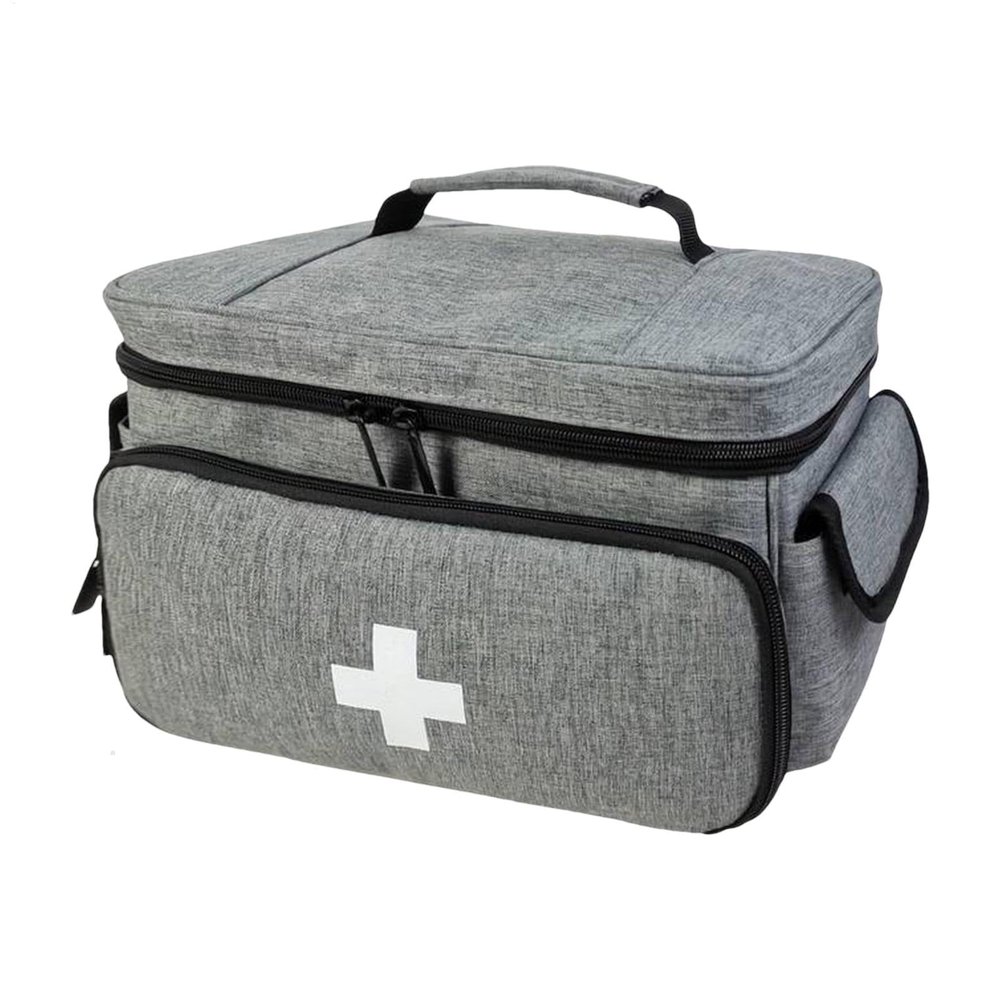 Riaisttd Travel Pharmacy and Pill Bottle Storage Bag for Nursing Students