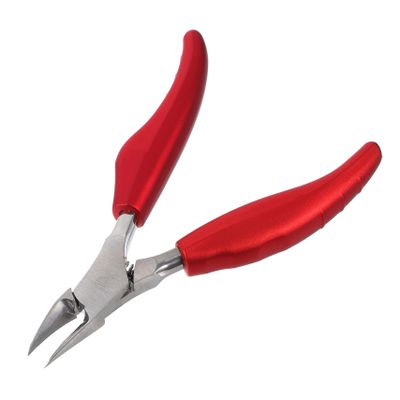 VINTORKY Stainless Steel Nail Clippers with Non-Slip Grip for Thick Nails