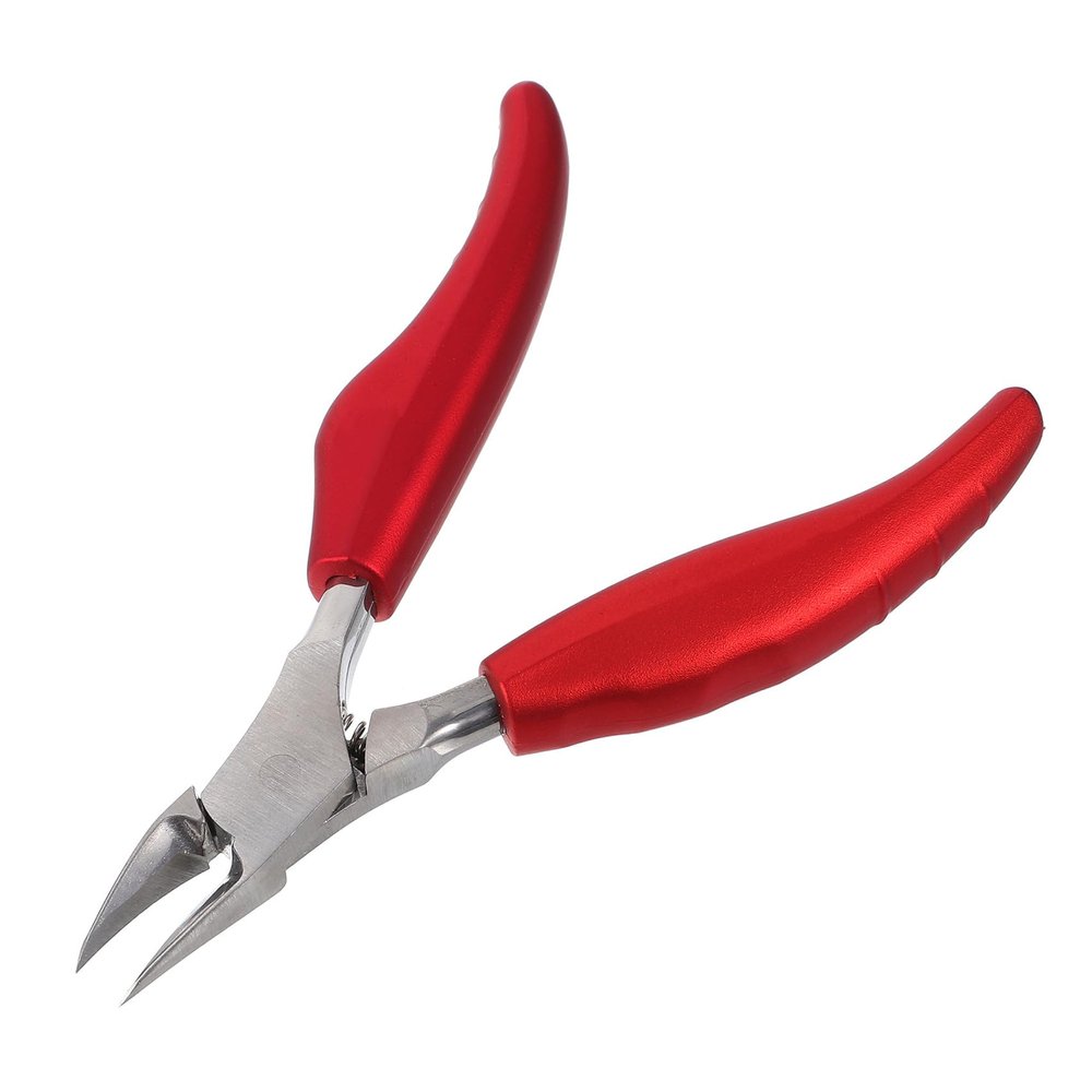 VINTORKY Stainless Steel Nail Clippers with Non-Slip Grip for Thick Nails