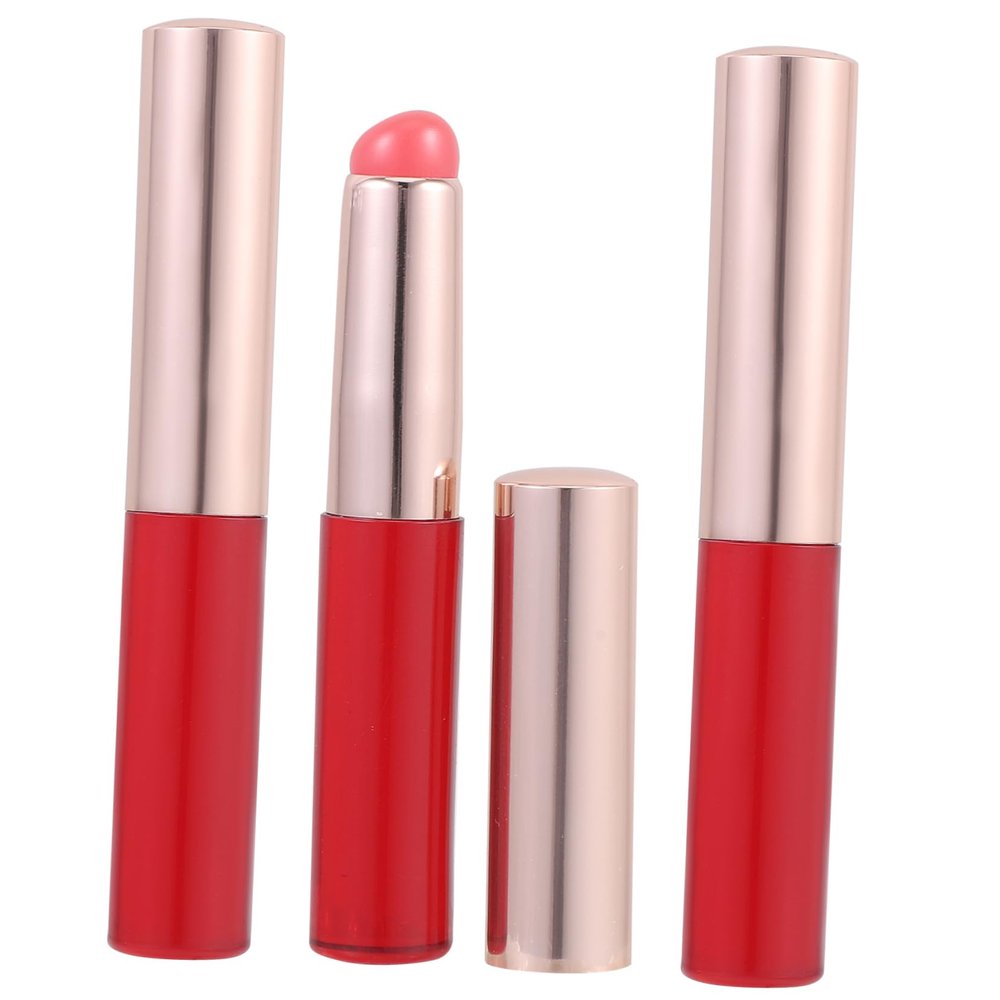 OHPHCALL 3-Piece Portable Lip and Concealer Brush Set