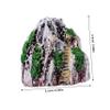 Happyyami Miniature Rock Garden Zen Garden Mountain Figurine Ornament view 2