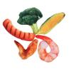 BUGUUYO 5-Piece Realistic Food-Shaped Toys for Pets view 1