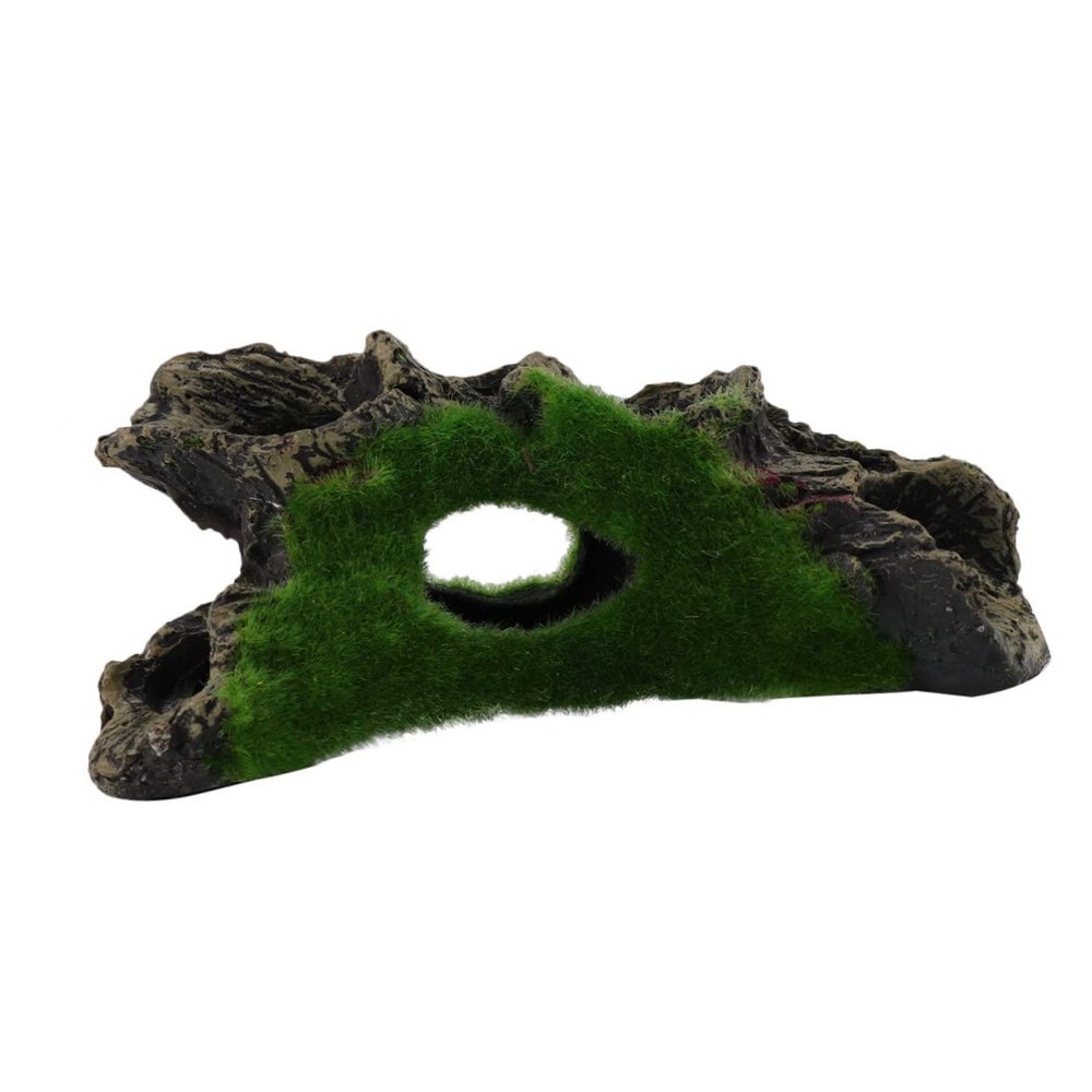 BUGUUYO Aquarium Decoration with Artificial Tree Root and Moss, Underwater Landscape Ornament for Fish Tanks