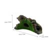 BUGUUYO Aquarium Decoration with Artificial Tree Root and Moss, Underwater Landscape Ornament for Fish Tanks view 2