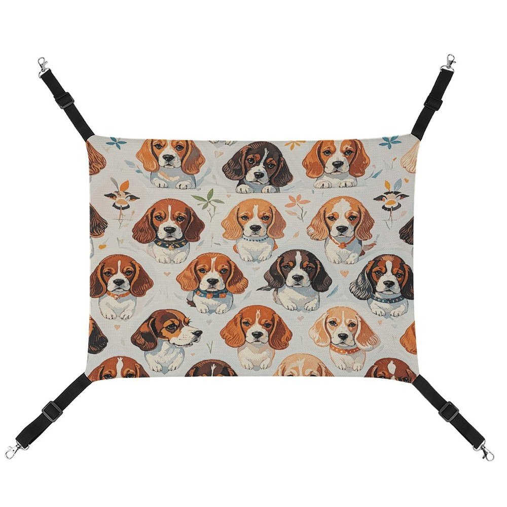JTKBNVM Beagle-Pattern Cat Hammock for Small Pets