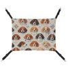 JTKBNVM Beagle-Pattern Cat Hammock for Small Pets view 1