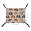 JTKBNVM Beagle-Pattern Cat Hammock for Small Pets view 2