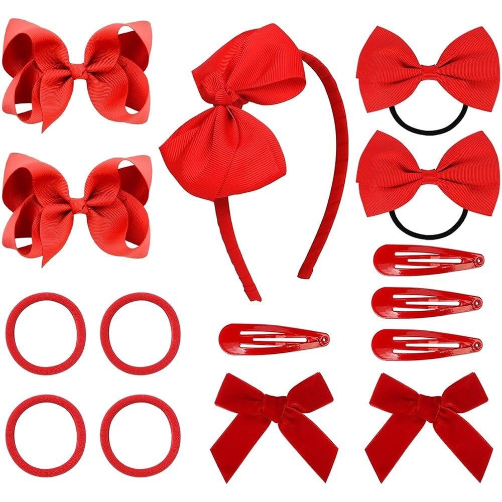 Lpitoy 15-Piece Hair Accessories Set for Girls