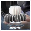 3/5/10 Reusable Magic Laundry Balls, Anti-Tangle, for Washing Machines, Silicone Dryer Balls (White, 3-Pack) view 3