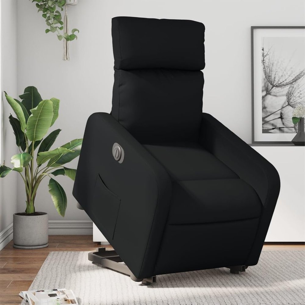 IKAYAA Power Lift Recliner, Electric Reclining TV Chair with Footrest