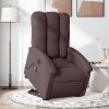 IKAYAA Electric Massage Lift Recliner TV Chair with Faux Leather Upholstery view 1
