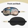 Sleep Mask with NYC Statue of Liberty Print view 2