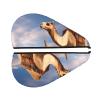 LHBWCVN Camel Hair Towel for Women, Coral Velvet Hair-Drying Cap with Button view 2