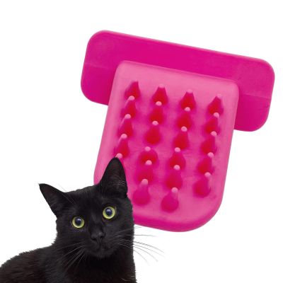 Tongue-Shaped Massage Brush for Cats
