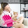 Tongue-Shaped Massage Brush for Cats view 4