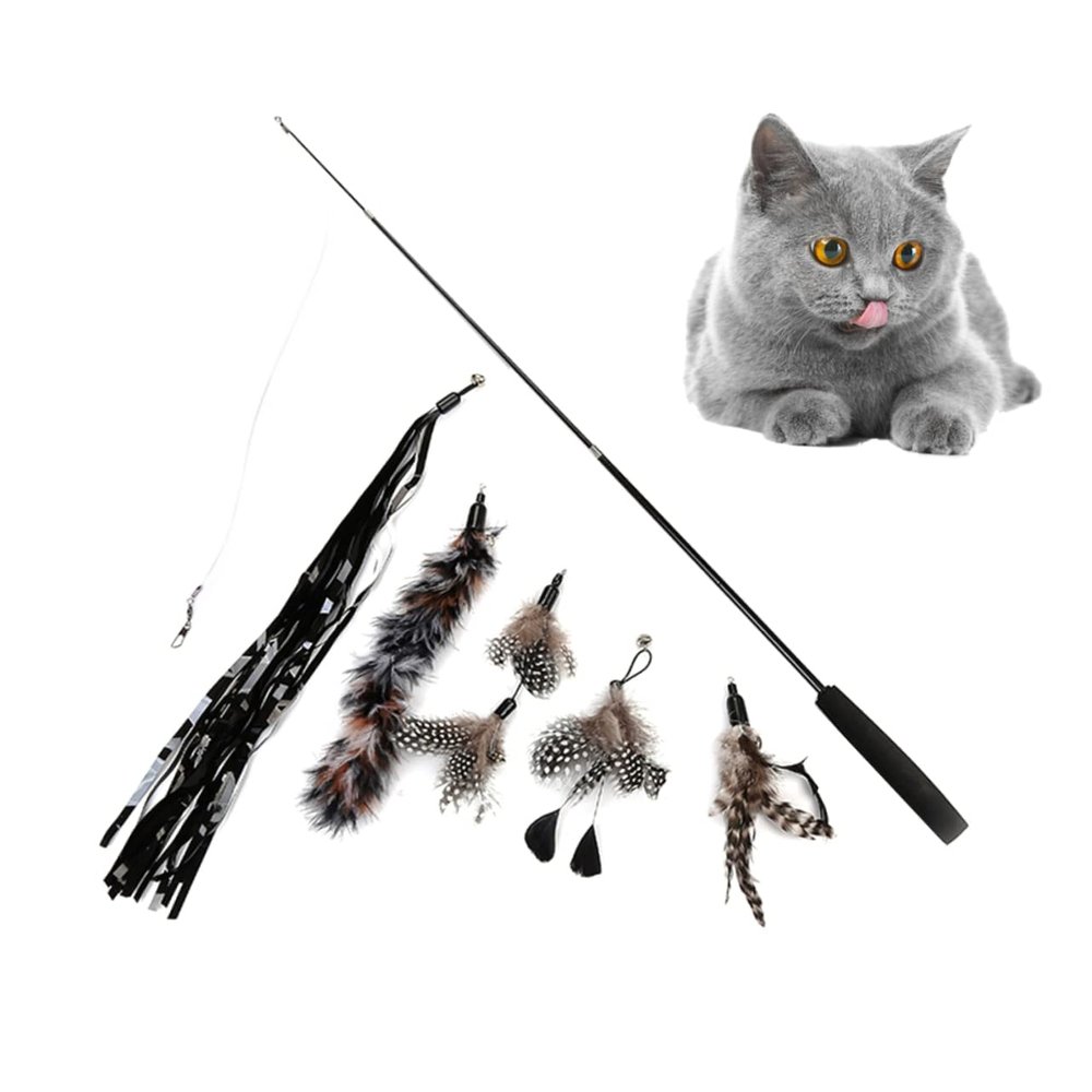 BUGUUYO 6-Piece Interactive Cat Toy Set