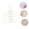 BUGUUYO Plastic Hangers for Newborns and Pets, 5-Pack view 2