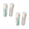 TOVINANNA 4-Piece Contact Lens Remover Set with Silicone Suction Cups, Green/White, Travel Case view 1