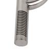 Stainless Steel Inlet and Outlet Pipe Set with Metal Pipe Skimmer and 2 Acrylic Holders for Rimless Aquariums, 16 mm (0.63 in) view 2