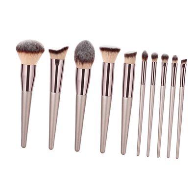 TOVINANNA 10-Piece Makeup Brush Set with Shading and Blending Function